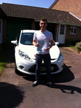 Congratulations to Angus from March who passed his test on 1st July....