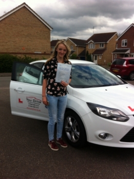 A well deserved pass for Jessica. Congratulations. 17/6/15...