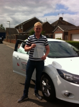 Congratulations to Adam from March who passed his test today. 26/5/15...