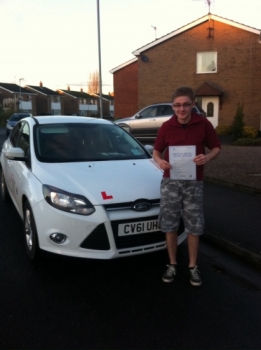 Congratulations to Dan from March who passed on 6th January...