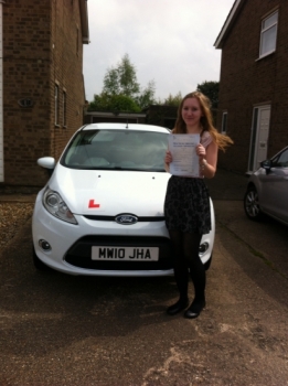 Congratulations to Ellie from March who passed her test on 28th April....