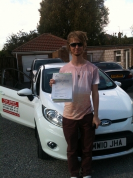 Well done to Robbie from March who passed on 18th September with 1 minor....