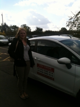 Congratulations to Beth from March who completed her Pass Plus on  28th September...