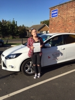 Congratulations to Kibibi who passed her test today. 30/09/15...