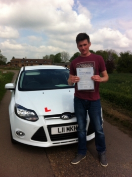 Congratulations to Micheal who passed his test. 16/5/16...