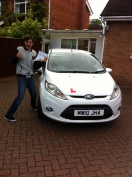 Congratulations to Scott from March who passed his test on 11th August....